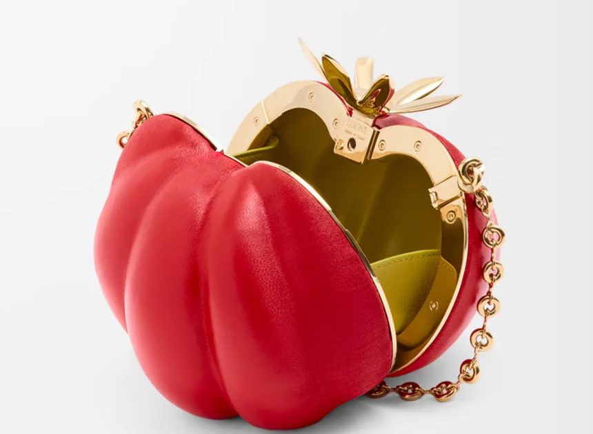 Loewe Transforms a Tomato into a Statement Clutch
